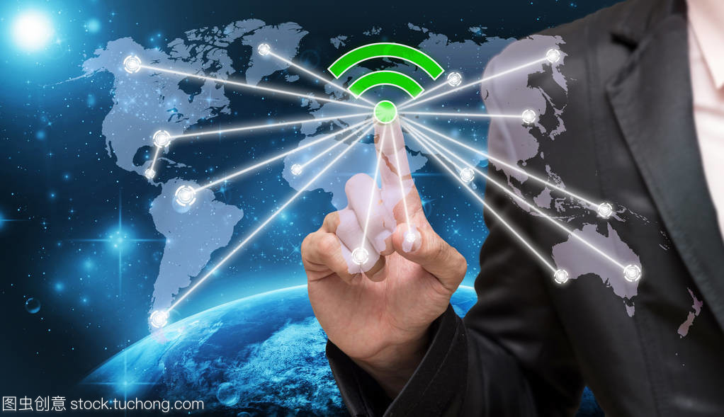指尖互聯(lián) 商人如何通過WiFi圖標與網(wǎng)絡線構建商業(yè)橋梁